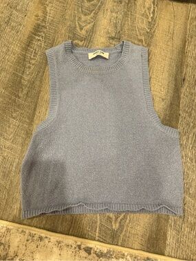 Double Zero Lavender Knit Tank Top.. runs smaller